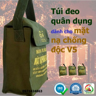 Túi đeo mặt nạ phòng độc V5