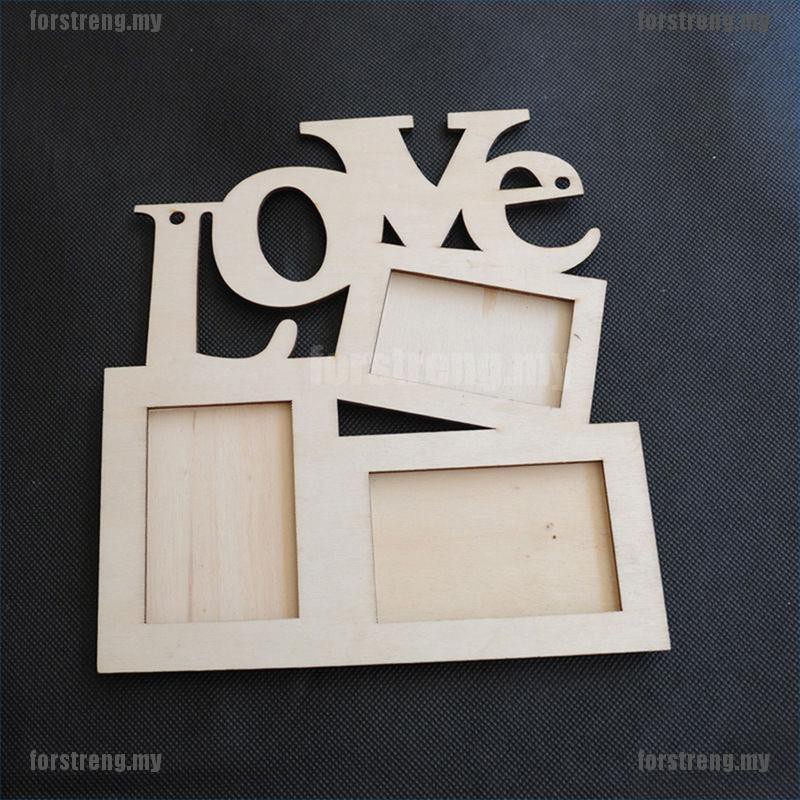 Khung ảnh gỗ chữ LOVE tiện lợi