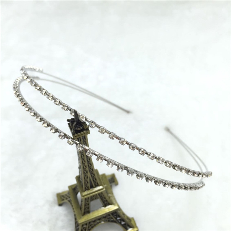 Cài tóc nữ đính đá lấp lánh phong cách thời trang