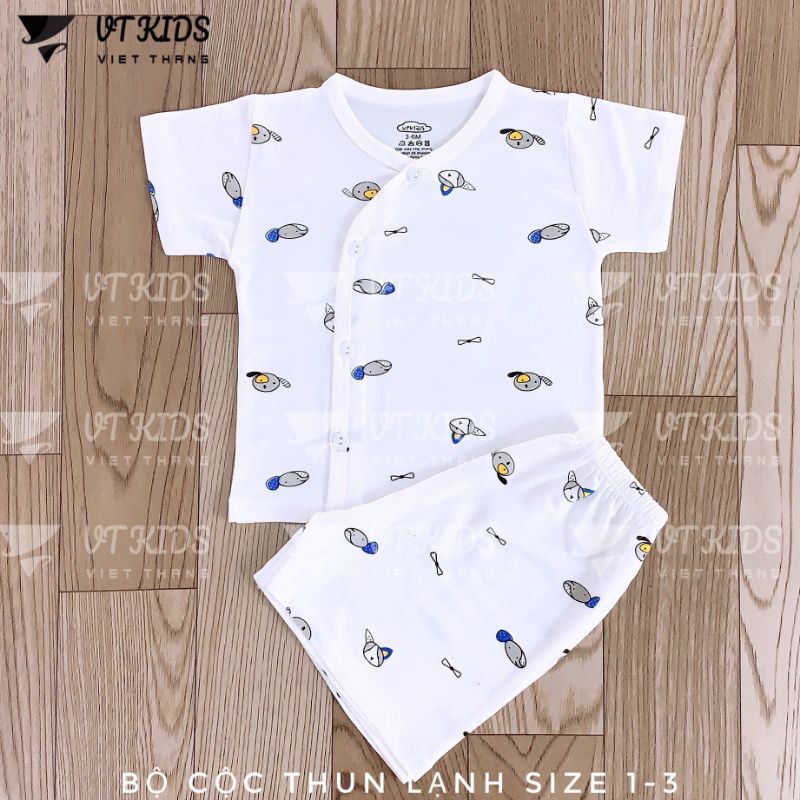 Bộ Cộc Sơ Sinh Chất Peptit Mềm Mát