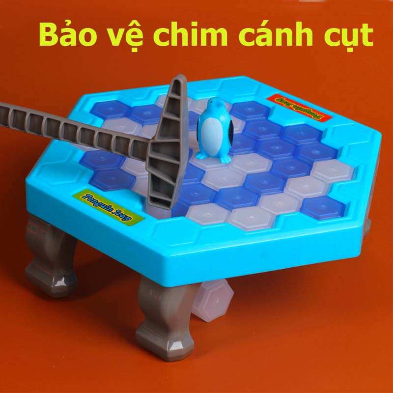 Trò chơi phá băng giải cứu chim cánh cụt loại to