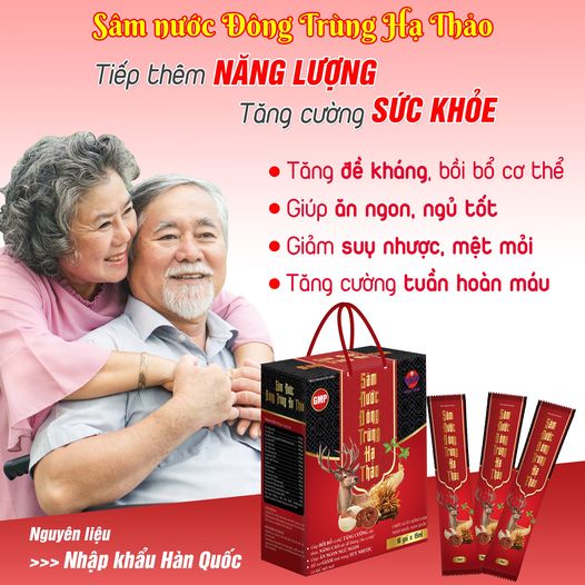 Sâm Nước Đông Trùng Hạ Thảo Vạn Tam Bồi Bổ Sức Khỏe Tăng Sức Đề Kháng Giúp Ăn Ngủ Ngon Giảm Mệt Mỏi Và Suy Nhược Cơ Thể