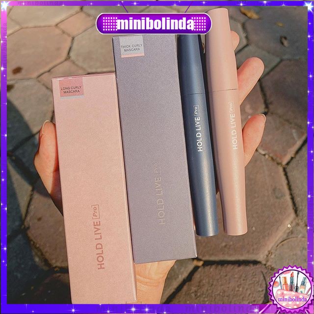 Mascara HOLD LIVE làm dài dày và cong mi chuyên nghiệp
