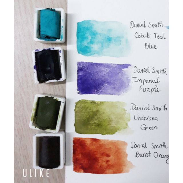 Màu nước Daniel Smith chiết