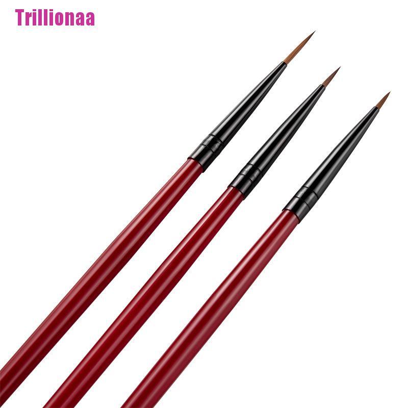 Bộ 3 Cọ Vẽ Trang Trí Móng Tay Nghệ Thuật