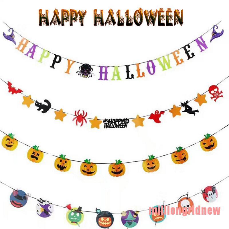 Dây băng rôn treo trang trí dịp Halloween bắt mắt