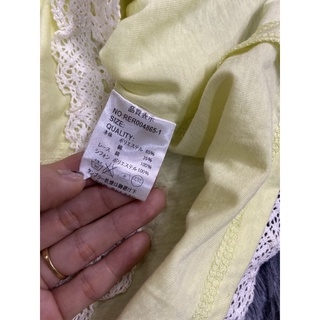 áo dây phối ren lỗi dơ nhẹ(ngực 84 trở lại)