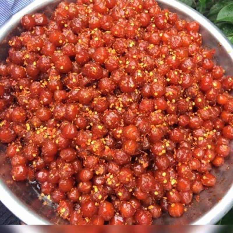 Chùm Ruột Muối Ớt Nhà Làm -Không Phẩm Màu Hủ 500G