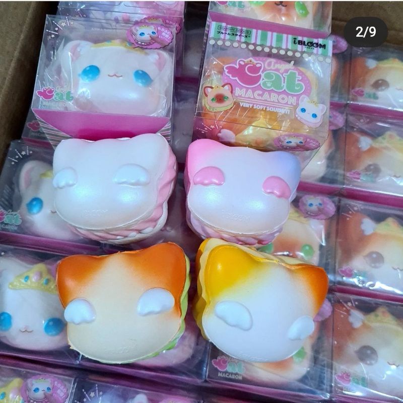 Đồ chơi Squishy Mèo vương miện chính hãng ibloom