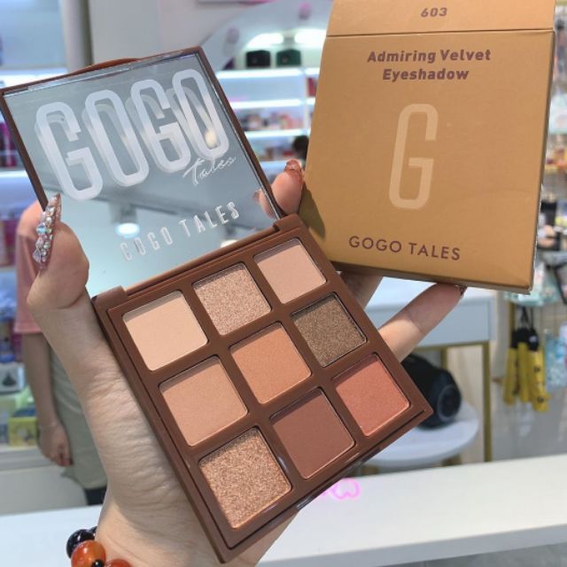 GOGO TALES - Bảng mắt Gogo Tales Admiring Velvet Eyeshadow
