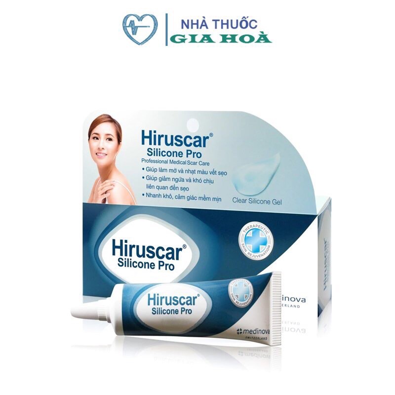 Gel mờ sẹo Hiruscar Silicone pro - Gel