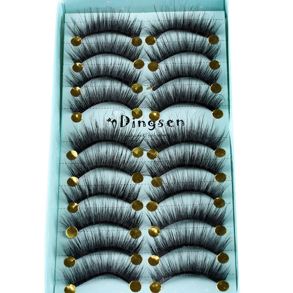 BORAG Lông Mi Giả 3D Mềm Mại Tự Nhiên