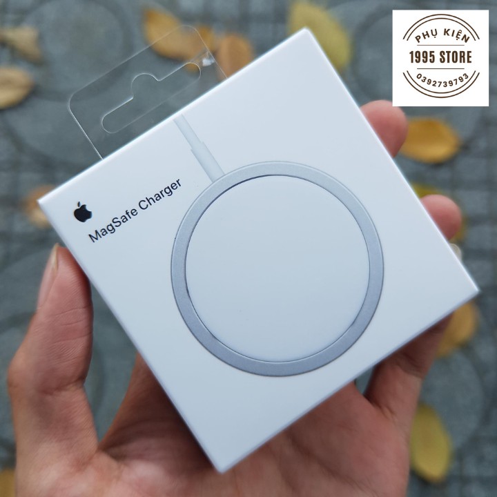 Sạc Không Dây MAGSAFE Cho Iphone 12/ 12 Pro/ 12 Pro Max Sạc Nhanh 15W Sạc Cho Các Dòng Máy Có Sạc Nhanh Qi Phụ Kiện 1995