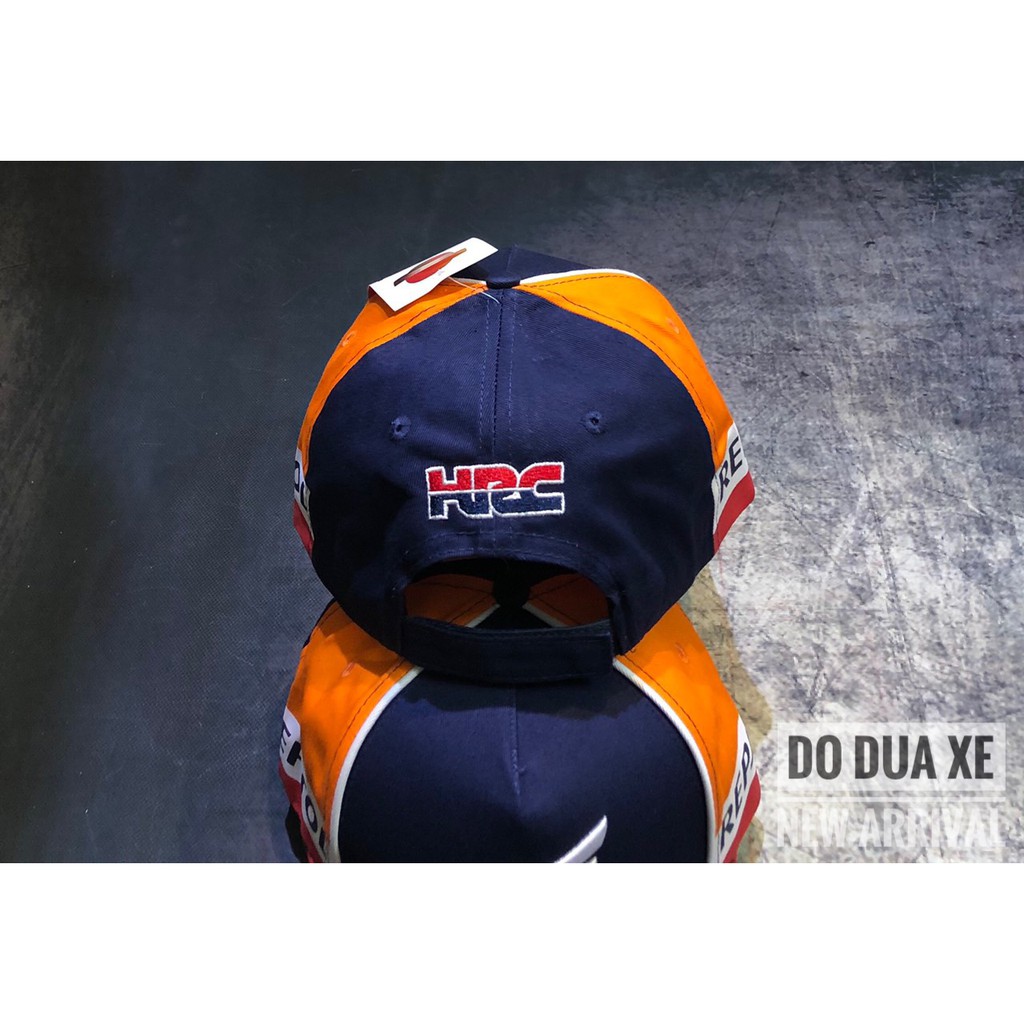 Nón_mũ kết Honda Repsol_đua xe