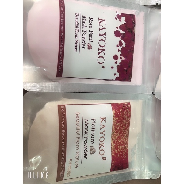 100gram Bột mặt nạ dưỡng da KAYOKO Platimum