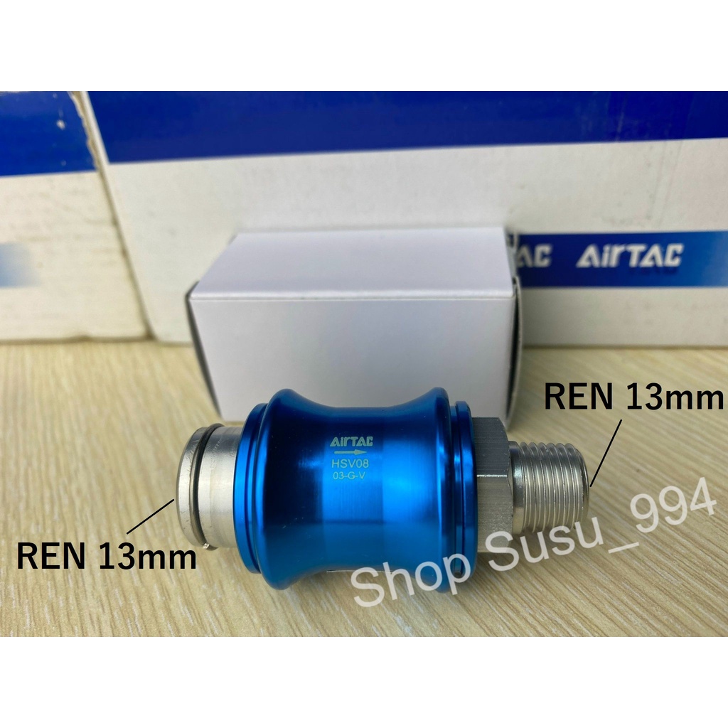 Van trượt khóa khí nén AIRTAC HSV08 (chính hãng mới 100%)