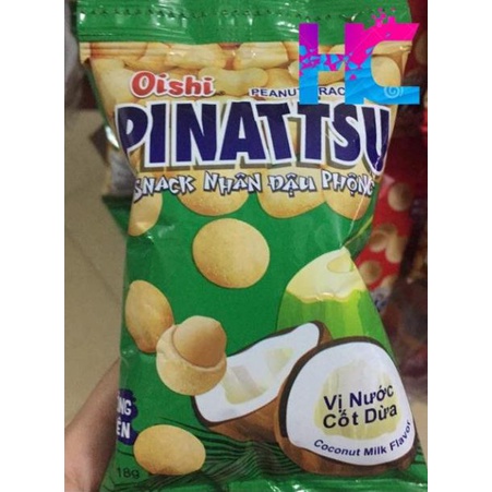 Đậu phộng oi shi - Pinattsu vị mực cay