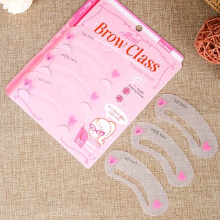 Khung kẻ chân mày bộ 3 mini Brow class drawing guide