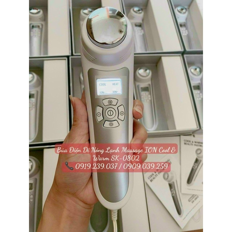 Búa Điện Di Nóng Lạnh Massage ION Cool & Warm | BigBuy360 - bigbuy360.vn