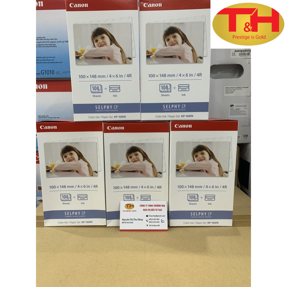 Giấy in ảnh Canon KP108