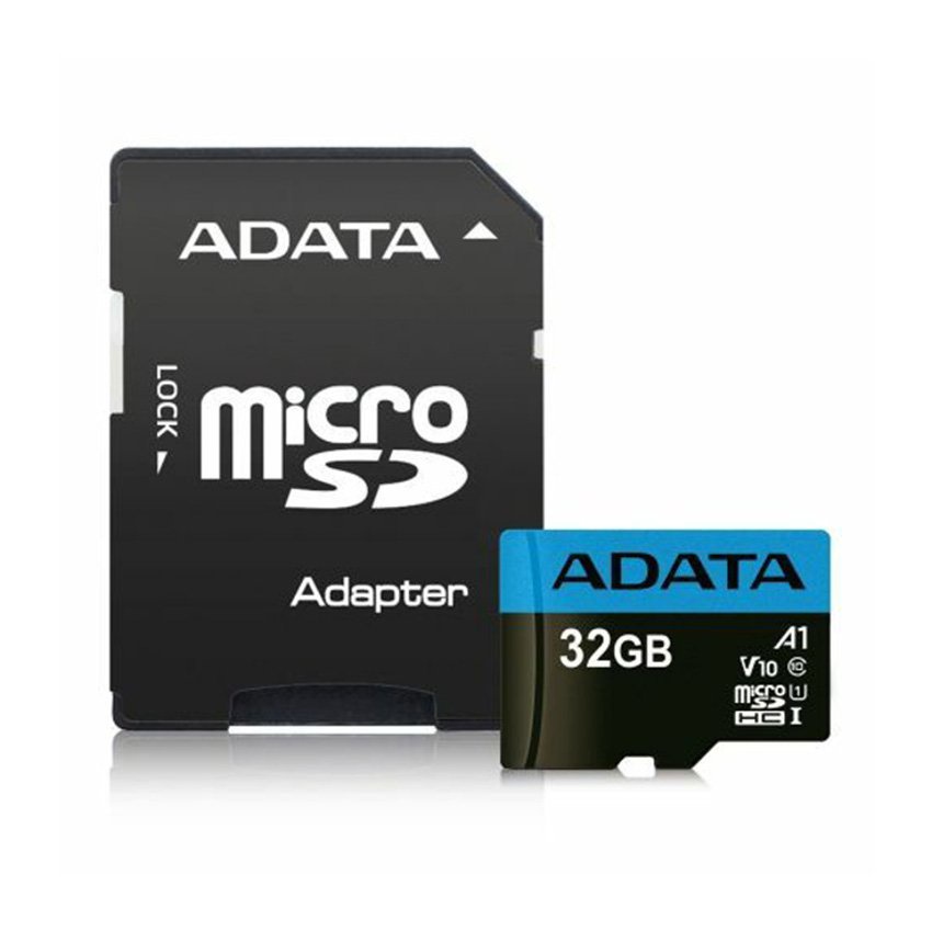 [CHÍNH HÃNG] Thẻ nhớ ADATA 32GB + Adapter UHS-I Class 10- Bảo Hành 60 tháng 1 đổi 1