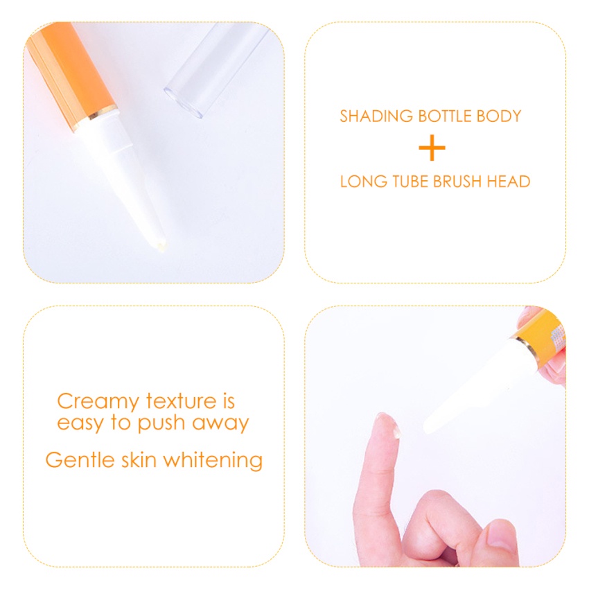 Gel Vitamin C 15ML Loại Bỏ Tàn Nhang Làm Trắng Da Chống Tàn Nhang Hiệu Quả
