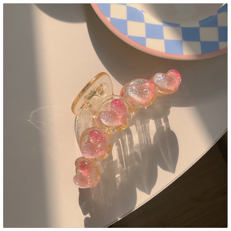 Kẹp Tóc Hình Cá Mập Trong Suốt Phong Cách Hàn Quốc Ngọt Ngào Cho Nữ dreamdiary