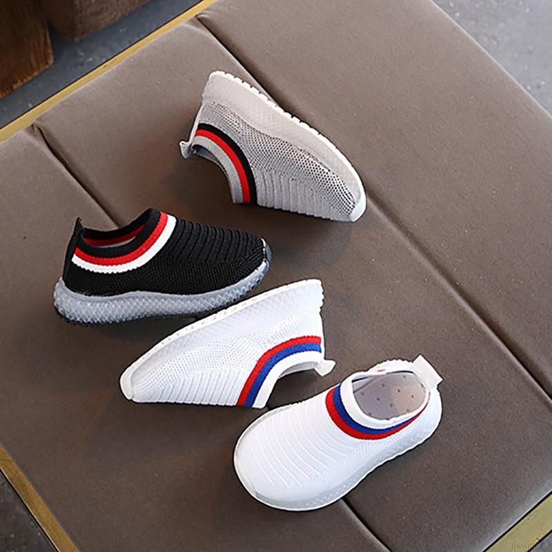 Giày thể thao có đèn LED phát sáng phong cách Hàn Quốc cho bé trai và bé gái