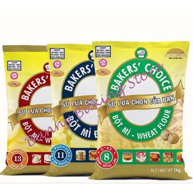 Bột mì làm bánh baker choice số 8/11/13