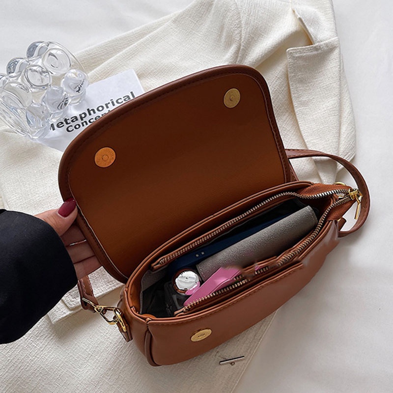 Túi Đeo Chéo Hình Vuông Cỡ Nhỏ Phong Cách Cổ Điển Chất Lượng Cao Thời Trang Cho Nữ