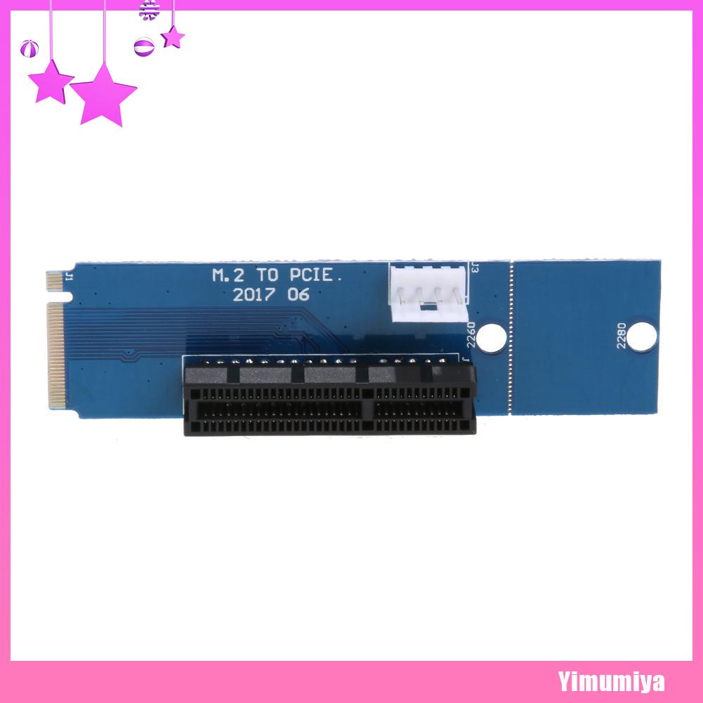 Cáp Chuyển Đổi M.2 Ngff Ssd Sang Pci-E 4x Màu Xanh Dương | BigBuy360 - bigbuy360.vn