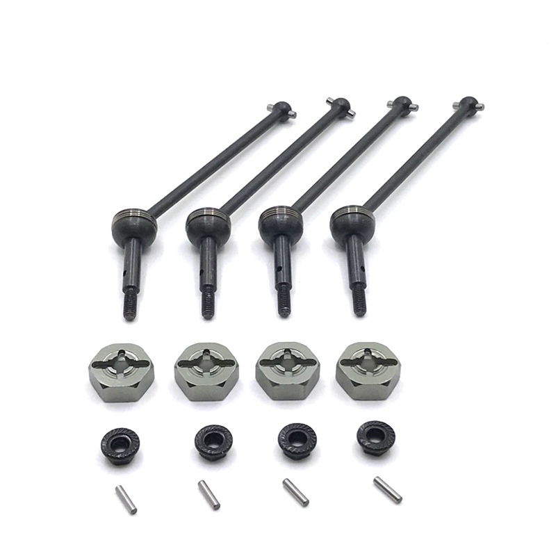 Wltoys 144001 144002 124016 124017 124018 124019 Phụ Tùng Kim Loại Trước Sau Cho Xe Điều Khiển Từ Xa