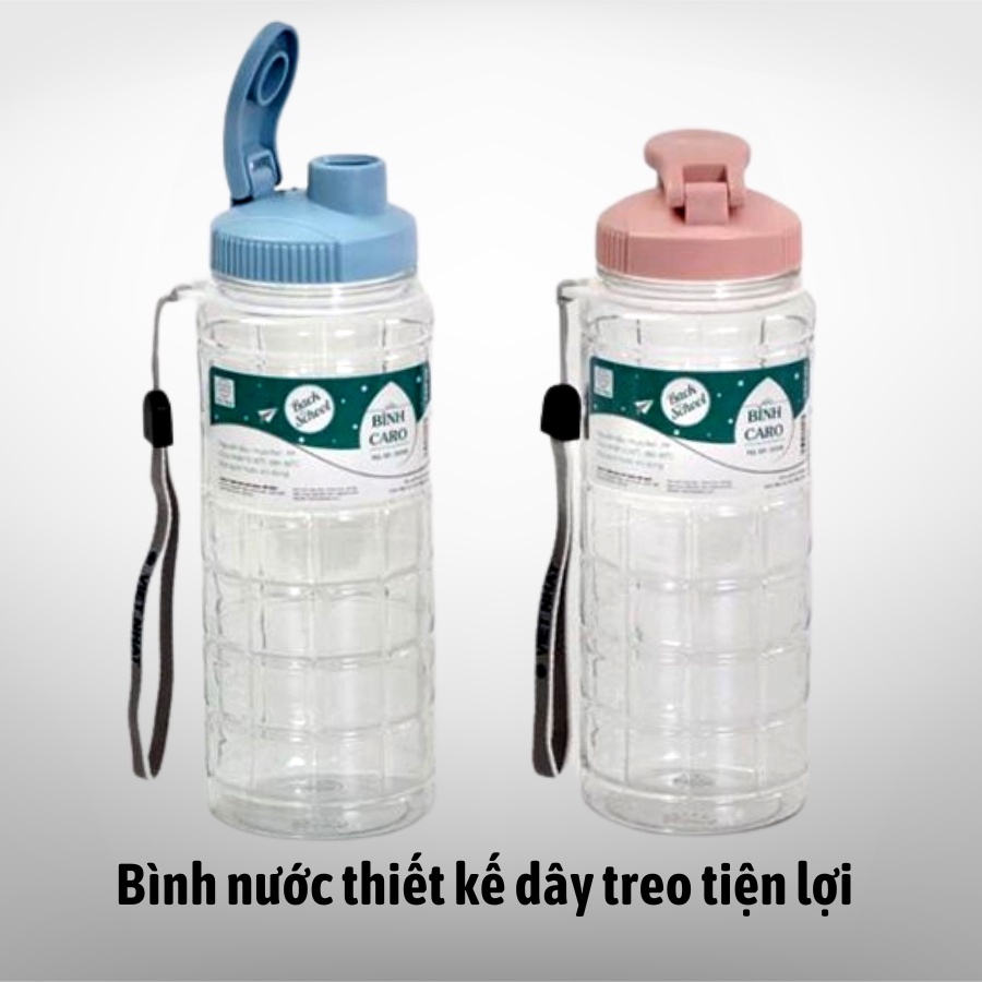 Bình nước xe đạp thể thao Việt Nhật 750ML Water Bottle BNXD01