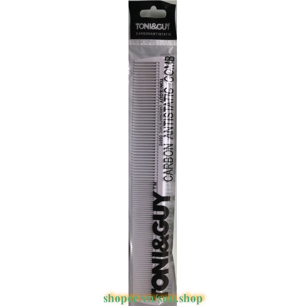 Lược Cắt Tóc Toni&Guy Trắng 06910 Cho Thợ Chuyên Nghiệp Và Người Dùng Tại Nhà Chính Hãng.
