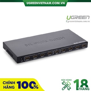 Bộ chia 1 ra 8 cổng HDMI 1.4 Chính hãng Ugreen 40203 Cao cấp