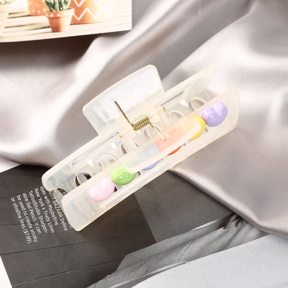 Kẹp tóc HAIMEIKANG hình chữ nhật thời trang cho nữ