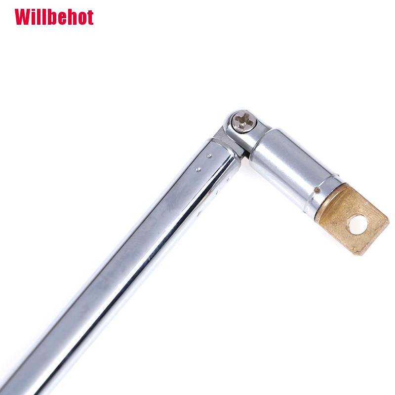 [Willbehot] 7 Sections Telescopic Antenna Aerial Radio Tv Replacement  Instrument-Specific [Hot]