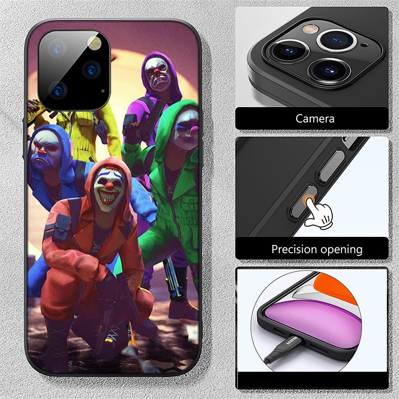Ốp Điện Thoại Silicon Dẻo In Hình Game Free Fire FO27 Cho iPhone 5 5S 6 6S 7 8 11 Pro Max Plus SE XR