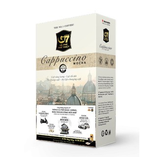 Cà phê G7 Capuchino 3 vị (18g*12goi)