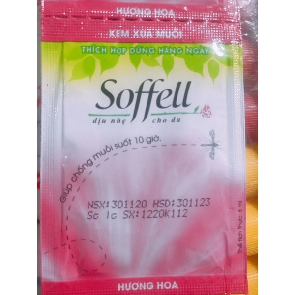 ✅Kem bôi solffell chống muỗi gói nhỏ tiện lợi