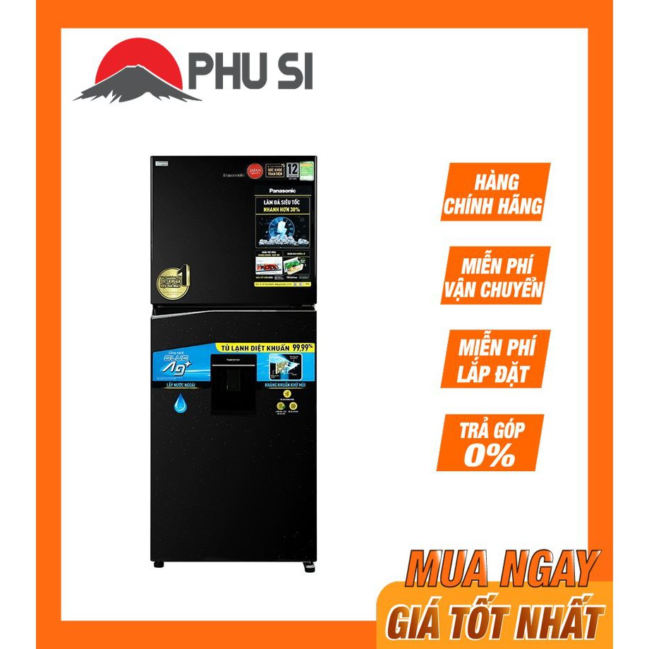 [MIỄN PHÍ GIAO HÀNG - LẮP ĐẶT] NR-TL351GPKV - Tủ lạnh Panasonic Inverter 326 lít NR-TL351GPKV