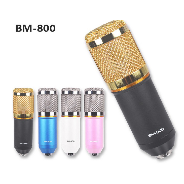 Mic thu âm live tream BM800
