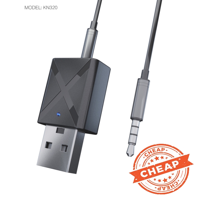 Bộ Thu Phát Âm Thanh Bluetooth 5.0 2 Trong 1 Jack 3.5mm