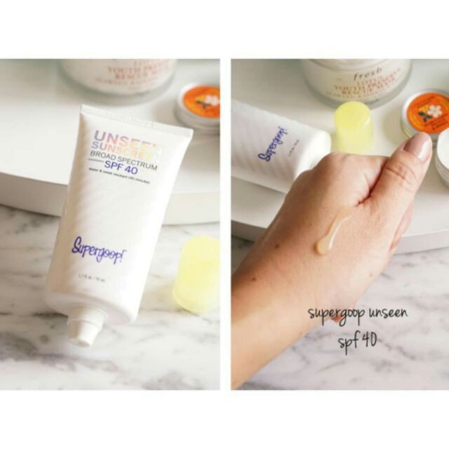 Kem chống nắng SUPERGOOP Unseen Sunscreen Broad Spectrum SPF 40 10ml - 15ml