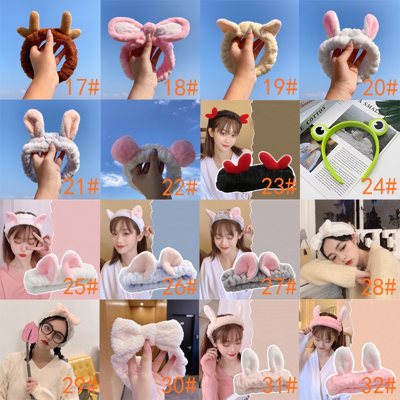 [Hàng mới về] Băng đô Nhiều ​kiểu Dáng đơn Giản Dễ Thương Dành Cho Nam Và Nữ
