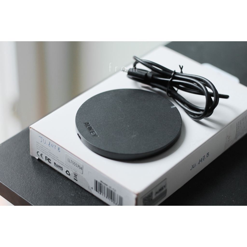 Sạc Không Dây Chính Hãng Aukey LC-C2 5W 99%