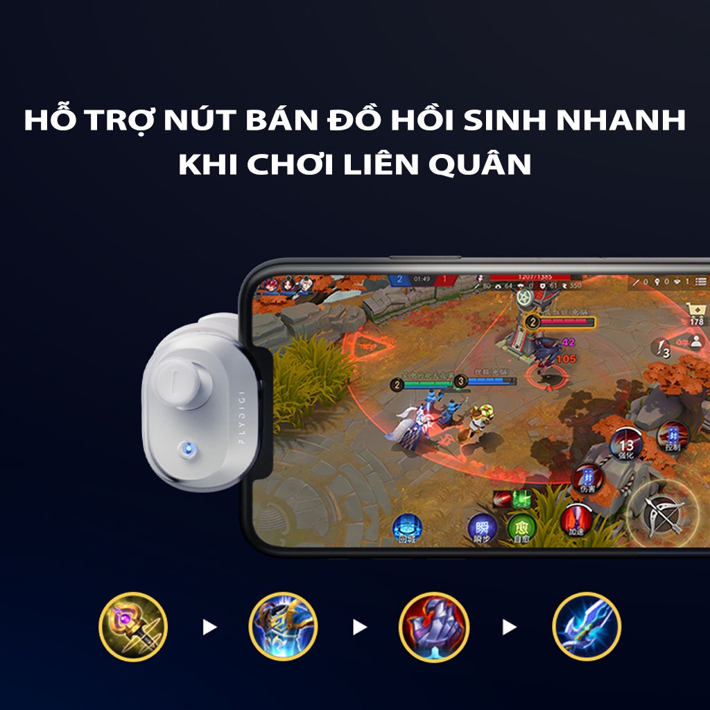 Flydigi JOYONE | Tay cầm chơi game bluetooth,cho điện thoại, ipad chơi game liên quân, pubg, phiên bản mới cao cấp nhất