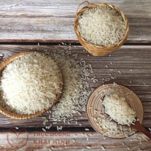 Gạo lứt trắng Đài Thơm