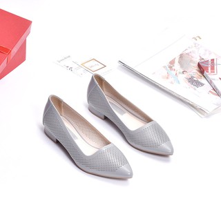 [Form lớn giảm 1 size] Giày búp bê mũi nhọn Merly