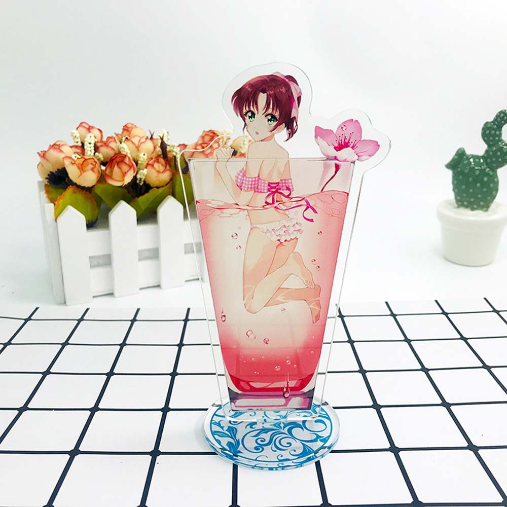 Mô hình nhân vật thám tử lừng danh Conan bằng acrylic hai mặt để bàn trang trí